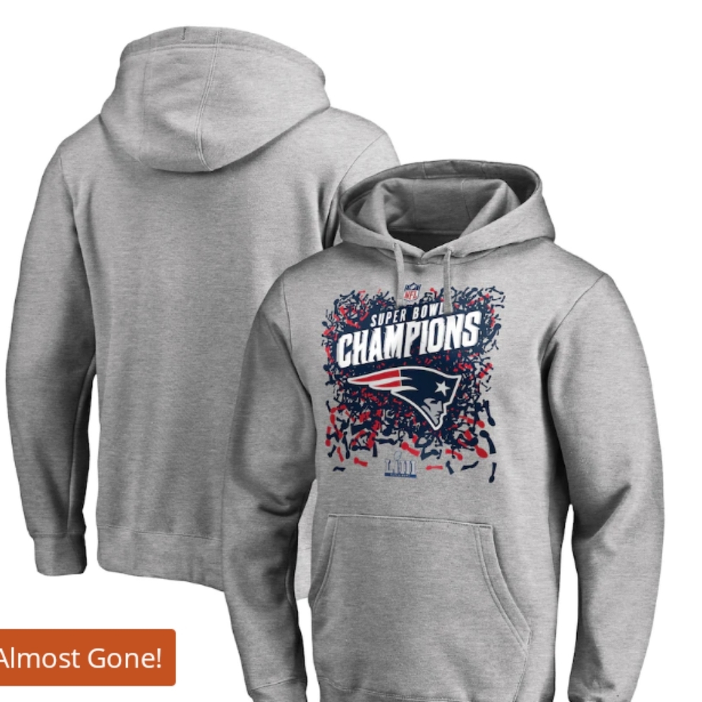 NWT 🏈Patriots Superbowl Hoodie 🏆